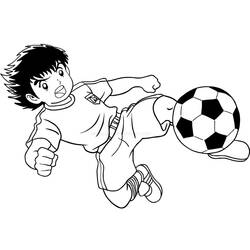 Dibujo para colorear: Captain Tsubasa (Anime y Manga) #188928 - Dibujos para Colorear e Imprimir Gratis