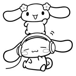 Dibujo para colorear: Cinnamoroll (Anime y Manga) #212279 - Dibujos para Colorear e Imprimir Gratis
