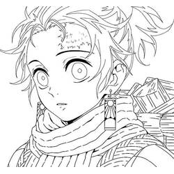 Dibujo para colorear: Demon Slayer (Anime y Manga) #175972 - Dibujos para Colorear e Imprimir Gratis