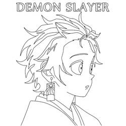 Dibujo para colorear: Demon Slayer (Anime y Manga) #175973 - Dibujos para Colorear e Imprimir Gratis