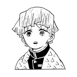 Dibujo para colorear: Demon Slayer (Anime y Manga) #175977 - Dibujos para Colorear e Imprimir Gratis