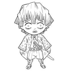 Dibujo para colorear: Demon Slayer (Anime y Manga) #175981 - Dibujos para Colorear e Imprimir Gratis