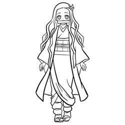 Dibujo para colorear: Demon Slayer (Anime y Manga) #175985 - Dibujos para Colorear e Imprimir Gratis