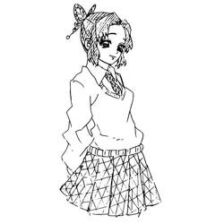 Dibujo para colorear: Demon Slayer (Anime y Manga) #175988 - Dibujos para Colorear e Imprimir Gratis