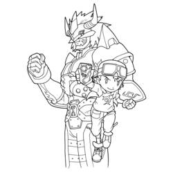 Dibujo Digimon (Anime y Manga) #51445 para imprimir y colorear