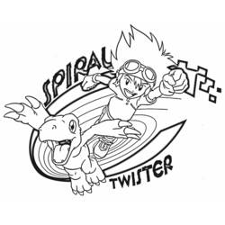 Dibujo Digimon (Anime y Manga) #51667 para imprimir y colorear