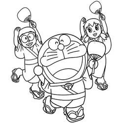 Dibujo para colorear: Doraemon (Anime y Manga) #208757 - Dibujos para Colorear e Imprimir Gratis