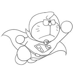 Dibujo para colorear: Doraemon (Anime y Manga) #208760 - Dibujos para Colorear e Imprimir Gratis
