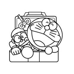 Dibujo para colorear: Doraemon (Anime y Manga) #208769 - Dibujos para Colorear e Imprimir Gratis