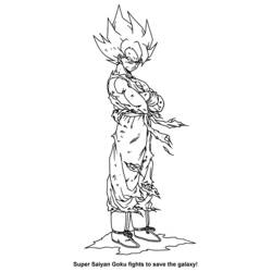 Dibujo Dragon Ball Z (Anime y Manga) #38484 para imprimir y colorear
