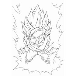 Dibujo Dragon Ball Z (Anime y Manga) #38500 para imprimir y colorear