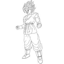 Dibujo Dragon Ball Z (Anime y Manga) #38516 para imprimir y colorear