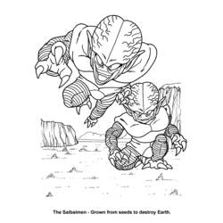 Dibujo Dragon Ball Z (Anime y Manga) #38562 para imprimir y colorear