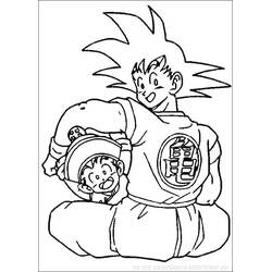 Dibujo Dragon Ball Z (Anime y Manga) #38589 para imprimir y colorear