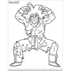 Dibujo Dragon Ball Z (Anime y Manga) #38657 para imprimir y colorear