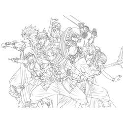 Dibujos para colorear: Fairy Tail - Dibujos para Colorear e Imprimir Gratis