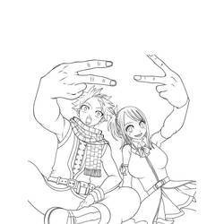 Dibujo para colorear: Fairy Tail (Anime y Manga) #176076 - Dibujos para Colorear e Imprimir Gratis