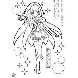 Dibujos para colorear: Glitter Force - Dibujos para Colorear e Imprimir Gratis
