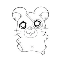 Dibujo Hamtaro (Anime y Manga) #39949 para imprimir y colorear