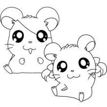 Dibujo Hamtaro (Anime y Manga) #39956 para imprimir y colorear