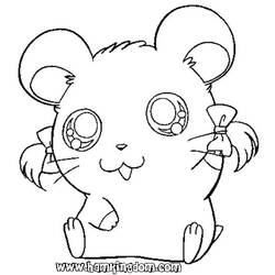 Dibujo Hamtaro (Anime y Manga) #39964 para imprimir y colorear