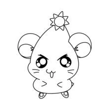 Dibujo Hamtaro (Anime y Manga) #39965 para imprimir y colorear