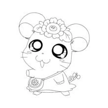 Dibujo Hamtaro (Anime y Manga) #39977 para imprimir y colorear