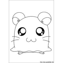 Dibujo Hamtaro (Anime y Manga) #40003 para imprimir y colorear