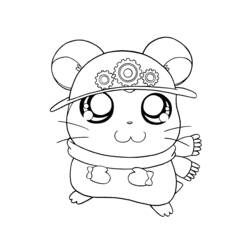 Dibujo Hamtaro (Anime y Manga) #40006 para imprimir y colorear