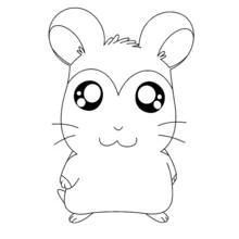 Dibujo Hamtaro (Anime y Manga) #40019 para imprimir y colorear