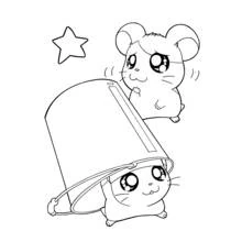 Dibujo Hamtaro (Anime y Manga) #40022 para imprimir y colorear