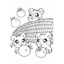 Dibujo Hamtaro (Anime y Manga) #40039 para imprimir y colorear
