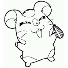 Dibujo Hamtaro (Anime y Manga) #40053 para imprimir y colorear