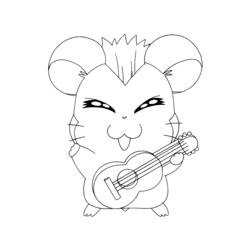 Dibujo Hamtaro (Anime y Manga) #40057 para imprimir y colorear