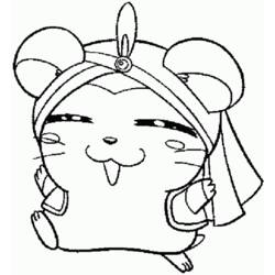Dibujo Hamtaro (Anime y Manga) #40068 para imprimir y colorear