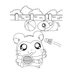 Dibujo Hamtaro (Anime y Manga) #40098 para imprimir y colorear