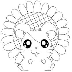 Dibujo Hamtaro (Anime y Manga) #40131 para imprimir y colorear