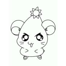 Dibujo Hamtaro (Anime y Manga) #40156 para imprimir y colorear