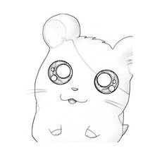 Dibujo Hamtaro (Anime y Manga) #40209 para imprimir y colorear