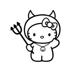 Dibujo Hello Kitty (Anime y Manga) #175654 para imprimir y colorear