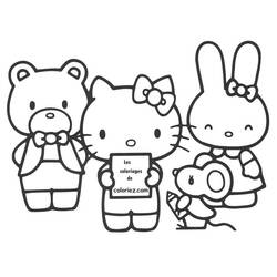 Dibujo Hello Kitty (Anime y Manga) #175655 para imprimir y colorear
