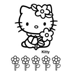 Dibujo Hello Kitty (Anime y Manga) #175663 para imprimir y colorear