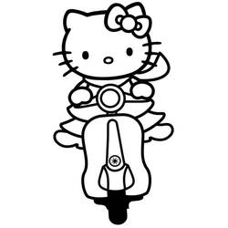 Dibujo Hello Kitty (Anime y Manga) #175668 para imprimir y colorear