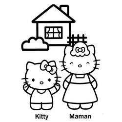 Dibujo Hello Kitty (Anime y Manga) #175675 para imprimir y colorear