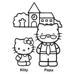 Dibujo Hello Kitty (Anime y Manga) #175677 para imprimir y colorear