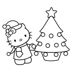 Dibujo Hello Kitty (Anime y Manga) #175678 para imprimir y colorear