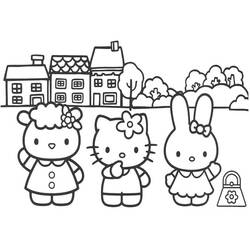 Dibujo Hello Kitty (Anime y Manga) #175679 para imprimir y colorear
