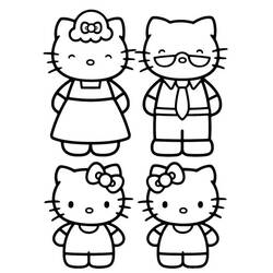 Dibujo Hello Kitty (Anime y Manga) #175697 para imprimir y colorear