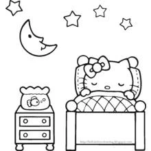 Dibujo Hello Kitty (Anime y Manga) #36848 para imprimir y colorear