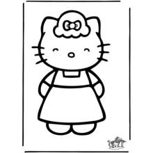 Dibujo Hello Kitty (Anime y Manga) #36888 para imprimir y colorear